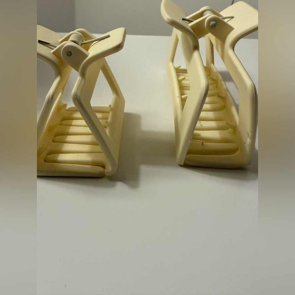 12 Rectangular Hair Claw Clips - Picture 4 of 5